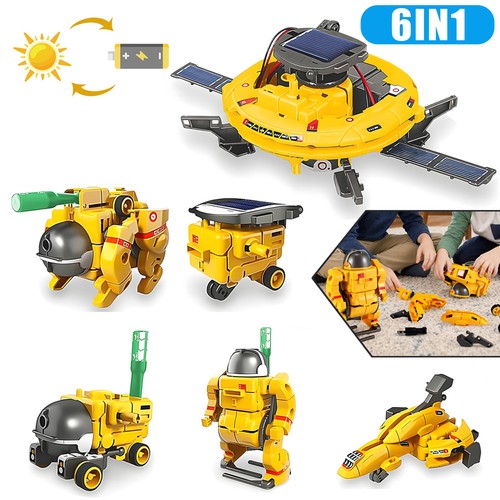 Solar robot building - robot,