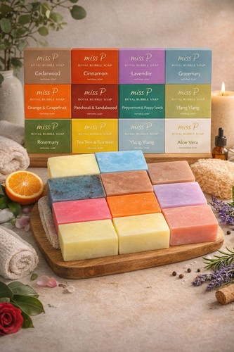 Miss royal bubbles soap - p,