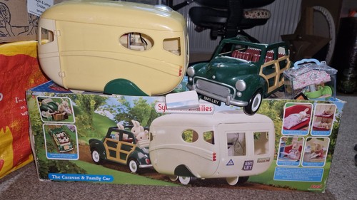 Sylvanian families caravan and - sylvanian,