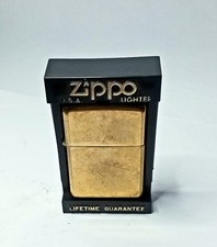 Zippo Lighter Solid Brass B x