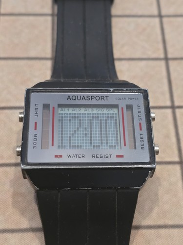 Men aquastar digital solar - digital,