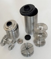 STAINLESS STEEL DEVELOPING TANKS 120 (2 SPOOL) + 120 MM (1 SPOOL) + 35MM SPOOL