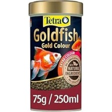 Tetra Goldfish Gold - Colour Pellet Fish Food Fantail Oranda Ranchu Ryukin