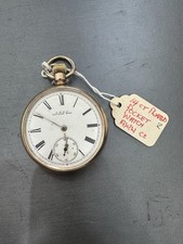 Rare Waltham 14ct Fillled Stamped Pocket Watch