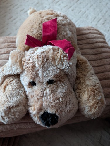 Large floppy dog soft toy - large, with
