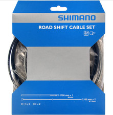 Shimano Road Bike Gear Cable Set, Outer & 2 Inners 
