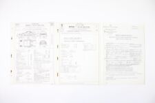 1977 Ferrari 308 GTS F106 AS Homologation Document Sheet