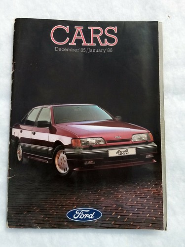 Vintage ford brochure 1985 - brochure,
