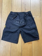 Corteiz Guerillaz Cargo Shorts Blackout Medium Brand New