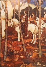 EDMUND DULAC mounted vintage