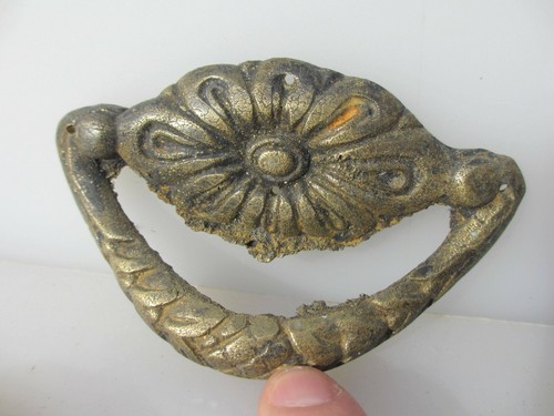 Vintage brass cabinet drawer - vintage,
