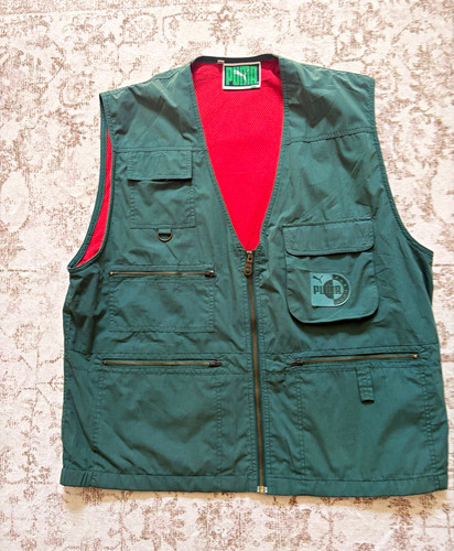 Puma mens vintage green - puma, gilet