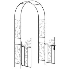 Outsunny metal garden arch - outsunny,