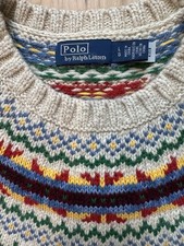 Polo Ralph Lauren Vintage Fair Isle Sweater Vest