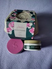 ladies Joules Bath Body Scrub & Souffle wash & Fizzers New Uwanted
