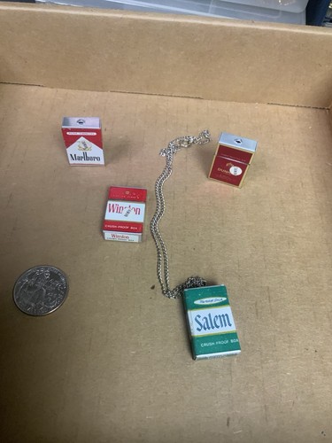 Vintage miniature cigarette - miniature,
