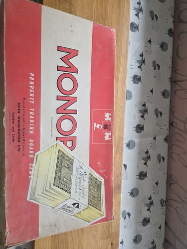 Monopoly board game vintage - monopoly,