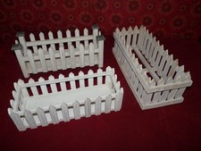 THREE RUSTIC WOODEN CONTAINERS