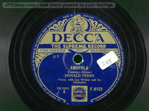Donald peers amapola marie - donald, /