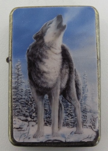 Wolf design star lighter - design, in