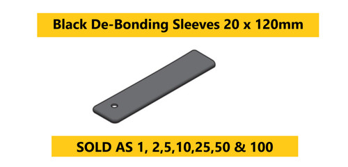 Black bonding sleeves x - sleeves,