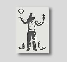 Banksy Love Or Money Stencil 