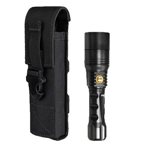 Tactical flashlight pouch - tactical,