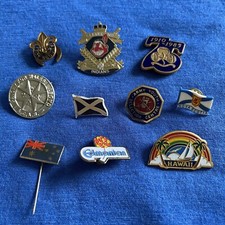 Job Lot Old Enamel Badges &