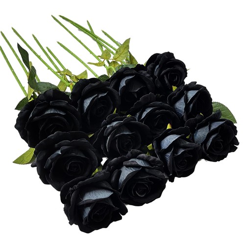 12x artificial rose - rose, flowers