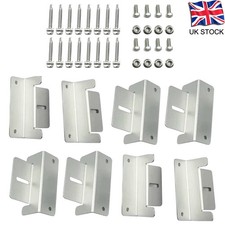 8Pcs Solar Panel Z Bracket
