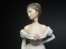 Vintage Coalport Staffordshire Porcelain Age Of Elegance Promenade Figurine