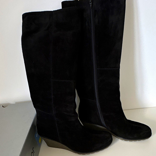 Gabor womens black suede knee - suede,