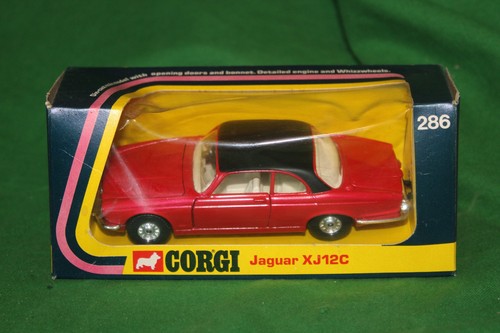 Vintage corgi red - vintage, jaguar