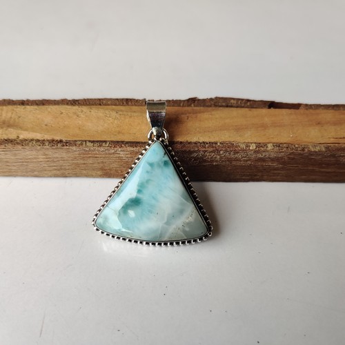 Larimar pendant 925 - pendant, sterling