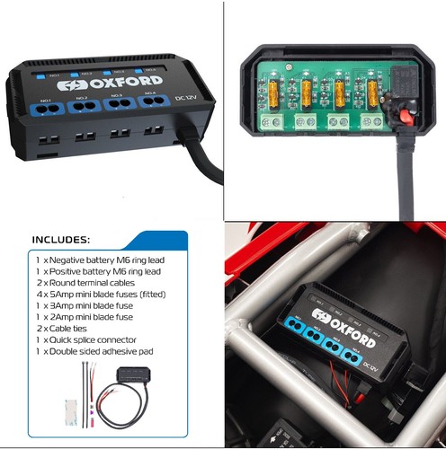 Oxford junction box motorcycle - oxford,