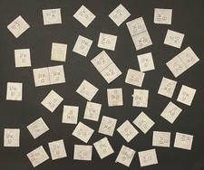 GB PERFIN Definitive Stamps x150 (Lot 1892)