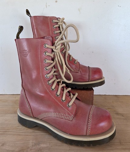 Martens red hole - dr, boots