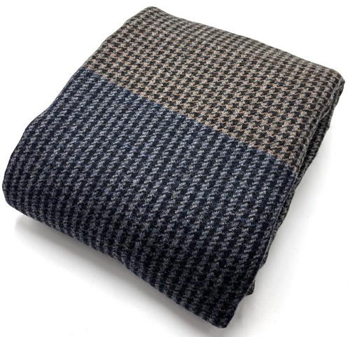 Blue green wool fabric - blue,