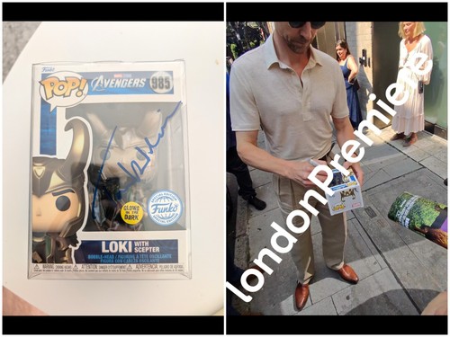 Tom hiddleston signed loki - tom,