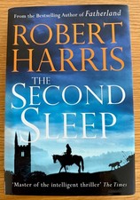 ROBERT HARRIS-THSECOND SLEEP-SIGNED-3rd Imp-2019-HB-HUTCHINSON-VG/NF-SCARCE