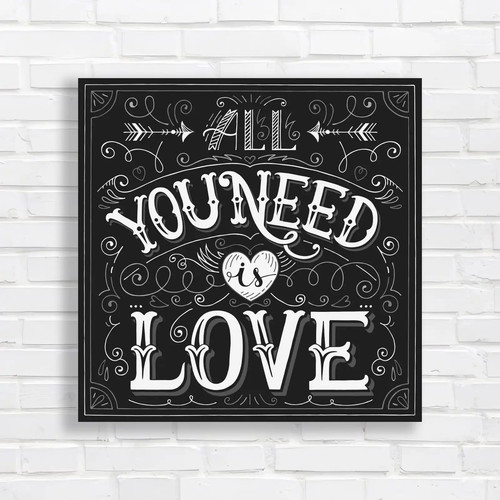 All you need - is, love