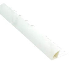 PVC Round Edge Tile Trim ETR 2.5m (Pack of 5)