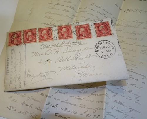1912 letter set special