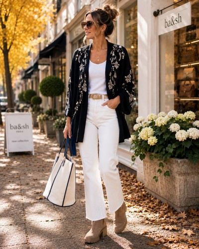 New look black - black, embroidered