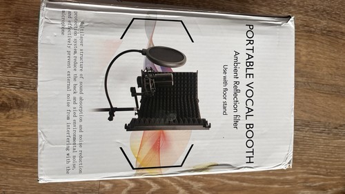 Portable vocal booth - portable,