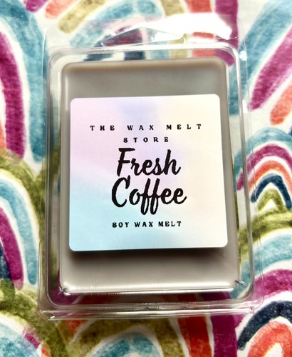 Fresh coffee soy candle - soy, wax