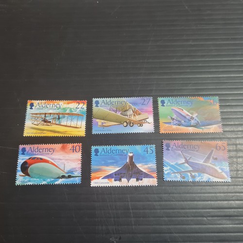 Alderney 2003 204 209 - alderney, sg