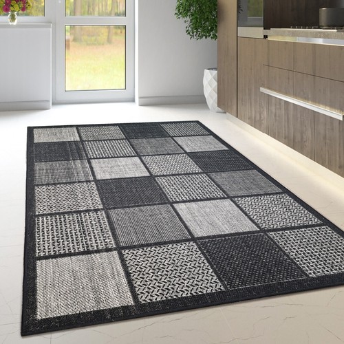 Non slip rug - check, pattern