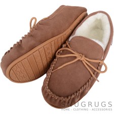 SNUGRUGS MENS GENUINE SUEDE