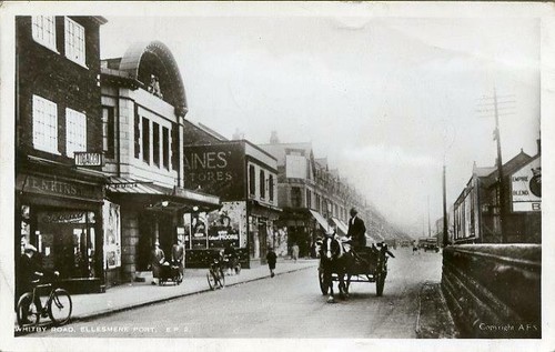 Real photo postcard whitby - real,